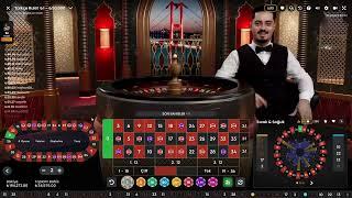 RULET 'TE SÜREKLİ TEKRAR ATAN KRUPİYE KAZANDIRDI ! #rulet #blackjack #casino