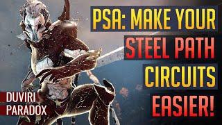 Warframe | PSA: Make Your SP Circuit Farm Easier! | Duviri’s Paradox