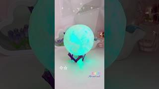 Floating moon lamp ️ #diy #tonniartandcraft #shorts #craft #love #art #youtubeshorts