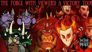 Cheesing The Swineclops! RE-FORGE EVENT VICTORY! [Don't Starve Together] [Twitch Livestream] [MOD]