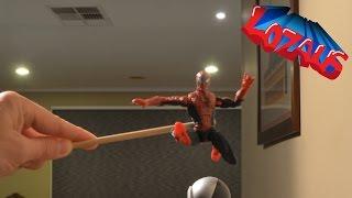 SPIDERMAN SCARBU STOP MOTION TUTORIAL STEP 4