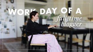 Work Day In The Life of a Full-Time Blogger & Business Owner | By Sophia Lee Blogging