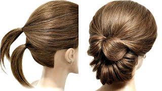 Прическа на Короткие волосы. Просто сделать СЕБЕ! Hairstyle for Short Hair. Just Make Yourself!