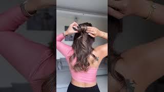 Half Up Bun Hairstyle | Knot Me Pretty #shorts