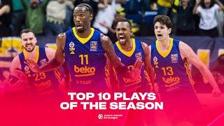 Top 10 PLAYS of the SEASON | 2024-25 Turkish Airlines EuroLeague