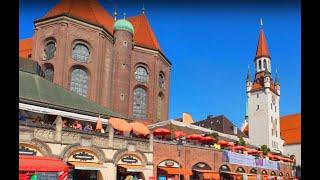 Discover Munich: Bavaria's vibrant capital on the Isar walkintour 4K