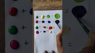 Mixing colour| handmade colour|#shorts #coloirs #mixing