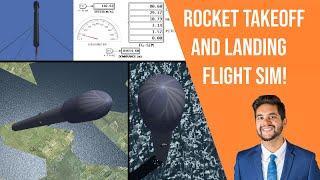 Rocket Takeoff AND LANDING! - Matlab & Simulink Tutorial