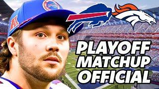 It's OFFICIAL: The Buffalo Bills will face the Denver Broncos in the NFL Playoffs