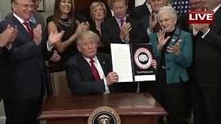 Donald Trump Signs and Passes Quotebanq.com Bill