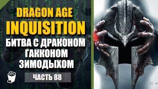 Dragon Age: Inquisition прохождение #88, Маг, Битва с драконом Гакконом Зимодыхом