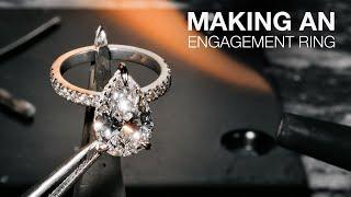 Crafting a Stunning 5ct Engagement Ring from Scratch