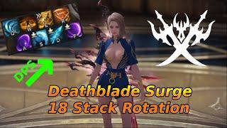 Lost Ark: Surge Deathblade Rotation Guide (18 Stack Variant)