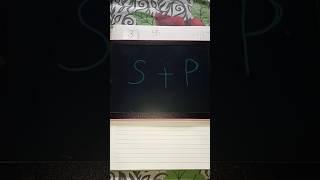 S+P trending drawing ideas #shorts #viral