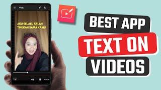 Best Text On Videos App for Android