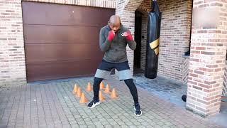 The basis of footwork ( La base du jeu de jambes) #boxing #footwork #sport #motivation