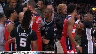 Jordan Poole FIGHTS Chris Paul & SPURS! then later TELLS CP3 "Stop crying!" FULL FIGHT!