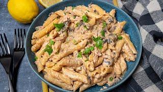 Tuna and Mushroom Pasta