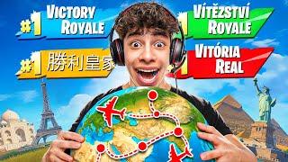 i Won Fortnite in Every Country