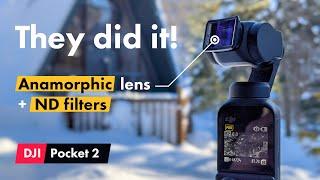 NEW Anamorphic Lens from Freewell for the DJI POCKET 2 // Real-World Review // Best cinematic lens?