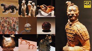 China Treasures Collections in Shaanxi Xi'an History Museum, Tourist Historic Place in XI'AN