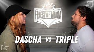 DASCHA vs. TRIPLE | Viertelfinale Freestylemania Fullclip [2/4] - TopTier Takeover Berlin: 02.10.24