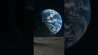This Is How Earth Looks From the Moon  | Real Space Perspective #earthview #moonhorizon #nasa #exo
