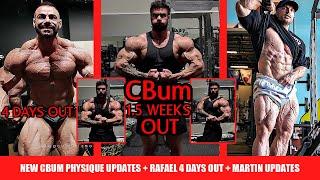 New CBum Physique Update Just Dropped + Rafael Brandao 4 Days Out + Martin Fitzwater 1.5 Weeks Out