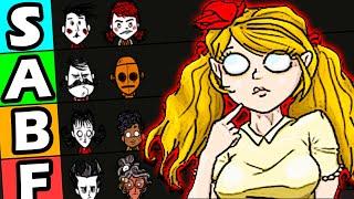 TIER LIST PERSONAJES de DON'T STARVE 2024/2025 #dontstarvetogether  #tierlist  #top