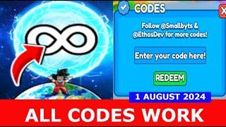 *ALL CODES 1 August 2024* ROBLOX Spirit Bomb Simulator