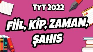 Fiil, Kip, Zaman, Şahıs | TYT Türkçe 2022 #hedefekoş