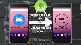 Change display icon and name of your app in Android Studio | Easy steps to follow | In TechCode.