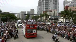 Miami Heat's Parade Celebration!