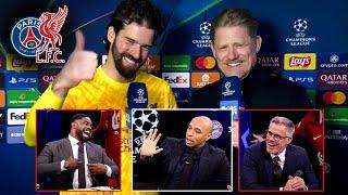 PSG vs Liverpool 0-1 Thierry Henry in Shock! – Unbelievable! Elliott Goes Crazy! Alisson Reaction