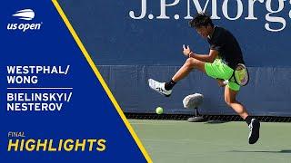 Boys' Doubles Final | Westphal/Wong vs Bielinskyi/Nesterov Highlights | 2021 US Open