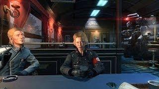 Wolfenstein: The New Order - Chap 3 A New World: Frau Engel & Hans "Bubi" Winkle Card Game Sequence