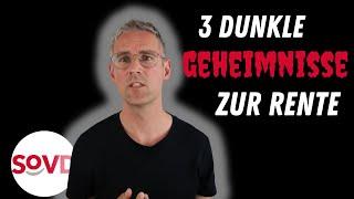 Drei dunkle Geheimnisse zur gesetzlichen Rente