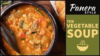 Panera Style Vegetable Soup