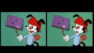 Wakko's America But English Comparison.