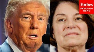 'He Led An Insurrection': Klobuchar Slams Trump Over 2020 Denialism Ahead Of Jan 6, 2024 Certifying