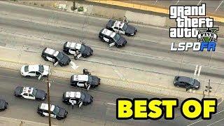 GTA 5 - BEST OF POLICE PURSUITS (LSPDFR Real Life Cops Mods) Biggest Police Chase Compilation!