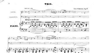 Clara Schumann: Piano Trio Op. 17 (1846)