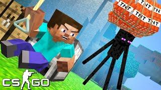 CSGO - ¡¡CREEPYPASTA ENDERMAN ENDEMONIADO NOS PERSIGUE!! ! EL ESCONDITE - HIDE AND SEEK