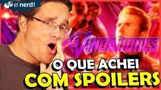 COM SPOILERS: O QUE ACHEI DE VINGADORES ULTIMATO