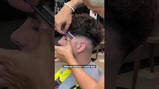 Haircut tutorial + curly hair #hairstyle #haircut #curlyhair #mensgrooming #mens #fashion