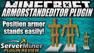 How to use armor stand GUI in Minecraft with ArmorStandEditor Plugin