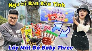 Hằng Nheo Lấy Hết Đồ Ăn Của Người Bạn Cả Tin