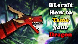 RLcraft how to TAME your dragon (Quick and easy)