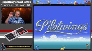 Retro Super Nintendo SNES Pilot Wings Gameplay Review With Full Commentary