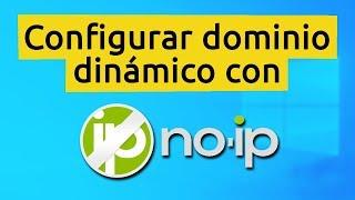 Configurar un dominio dinámico con NO-IP